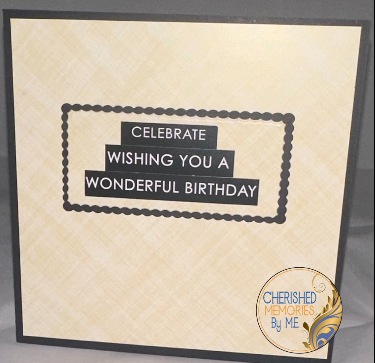 Side Folding Birthday Cards 6x6ā