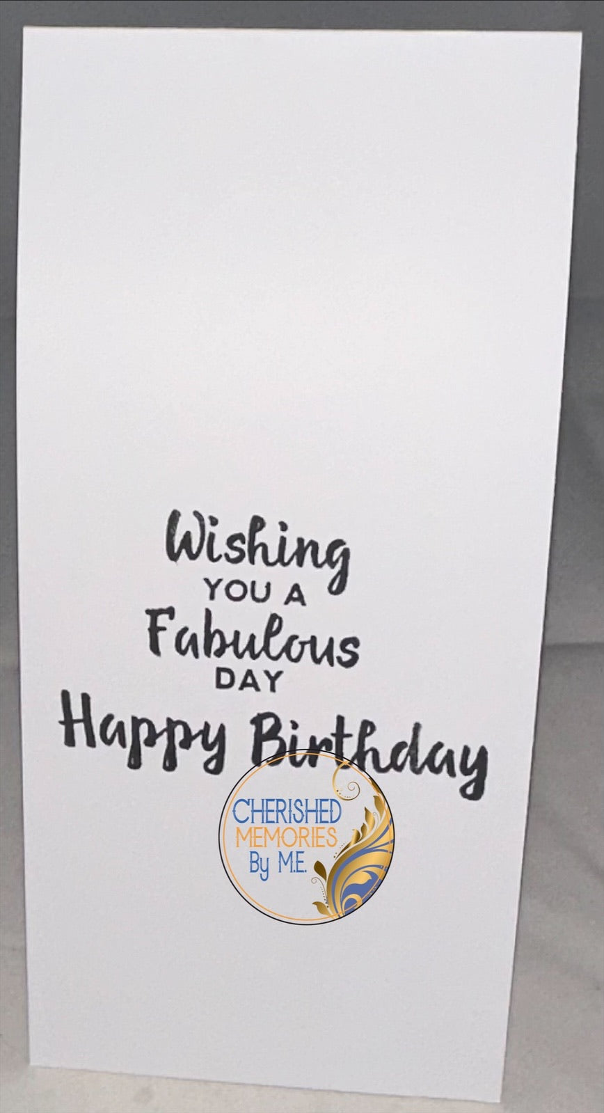 DL Top Folding Birthday Cards