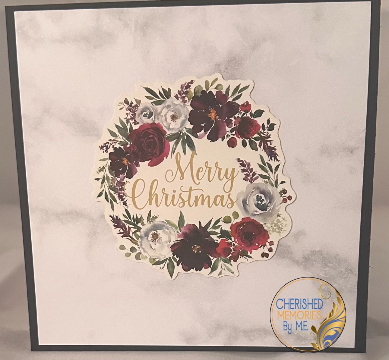 Marble Christmas Cards 5x7” & 6x6”