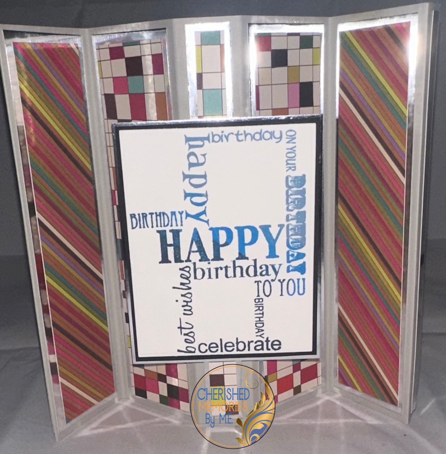 Lock & Pop Gatefold Cards. 5”x7” & 6x6”