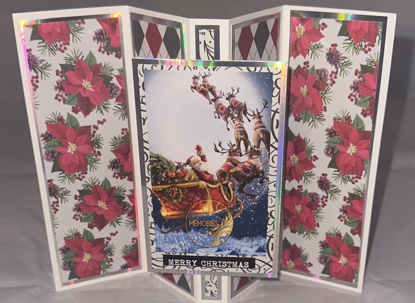 Gatefold Pop-out Christmas Cards 5”x7” & 6x6”
