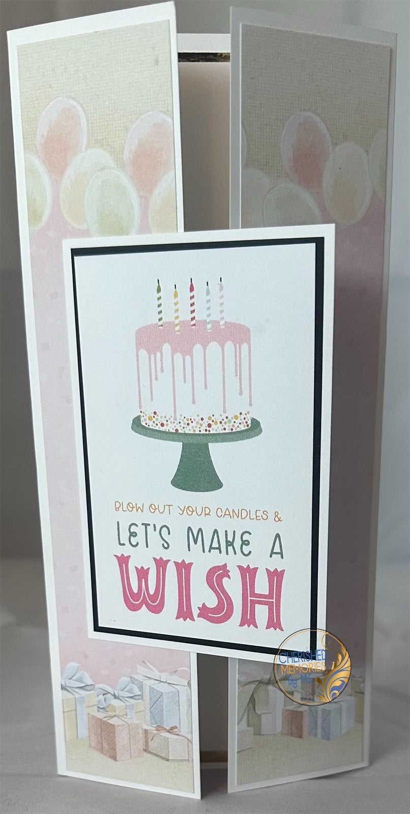 DL Gatefold Birthday Cards 4x8 1/4β