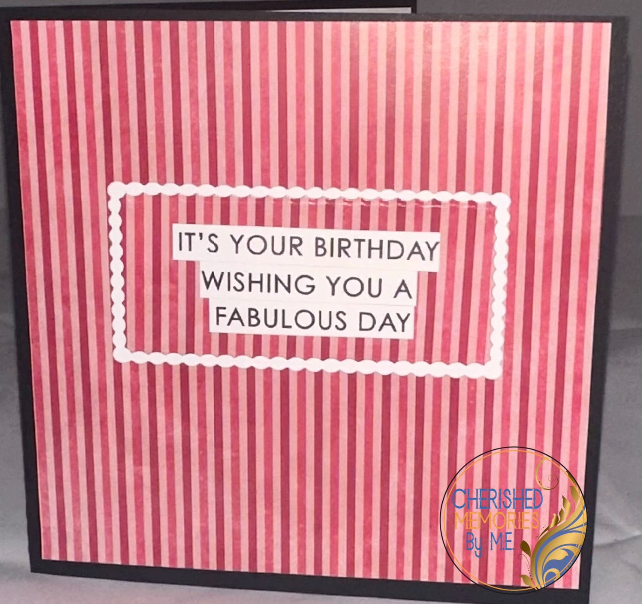 Side Folding Birthday Cards 6x6ā