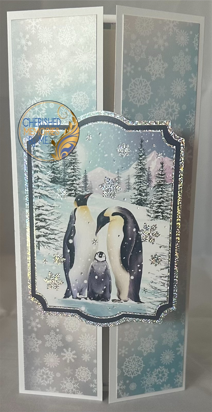 DL Gatefold Christmas Cards 4x8 1/4”