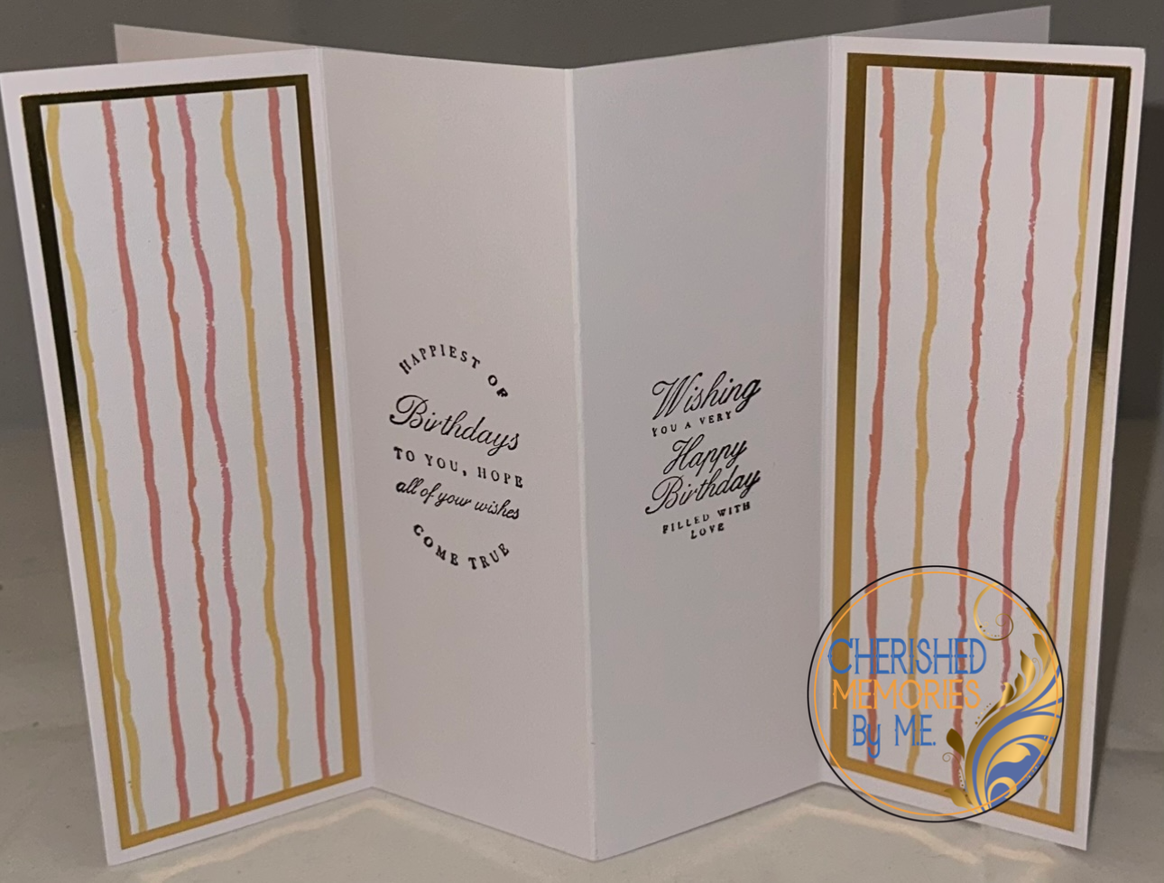 Fancy Fold Birthday Cards 5x7β