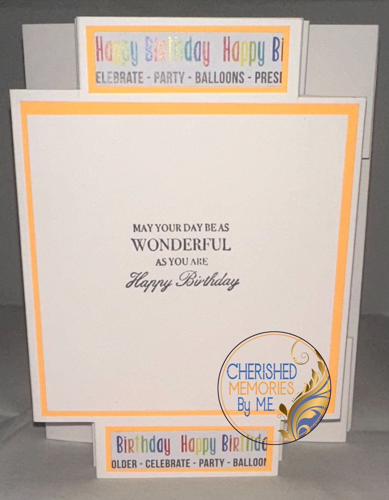 Multi Fold Birthday Cards 5”x7”