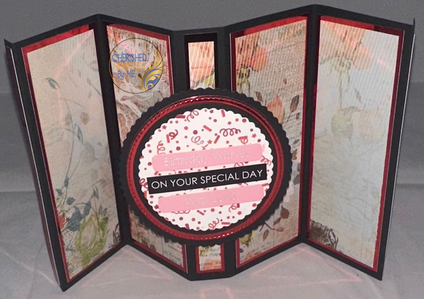 Lock & Pop Gatefold Cards. 5”x7” & 6x6”