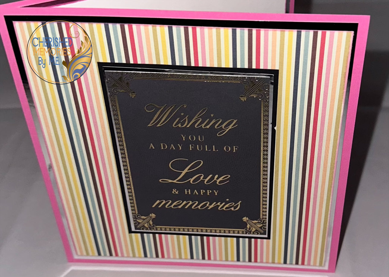 Mother’s Day Side Folding Cards 6x6”