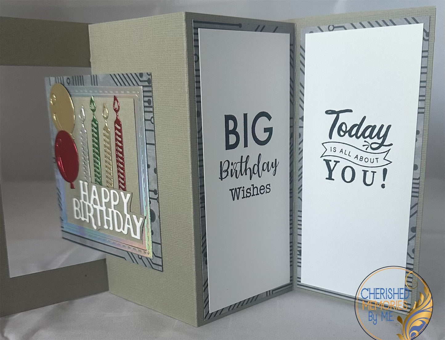 Swingfold Birthday Cards 6x6β