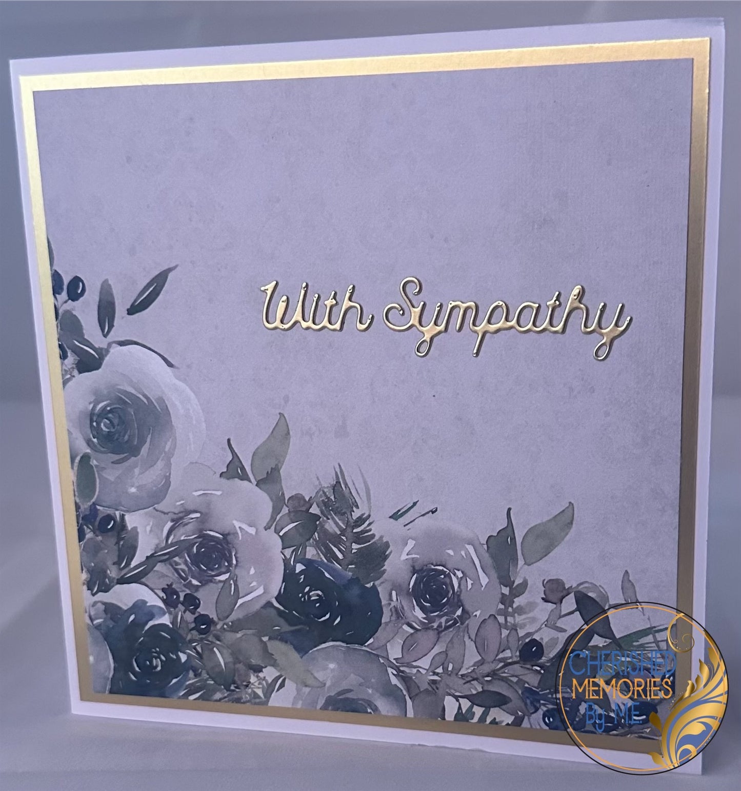 With Sympathy Cards 6x6” & 5x7”