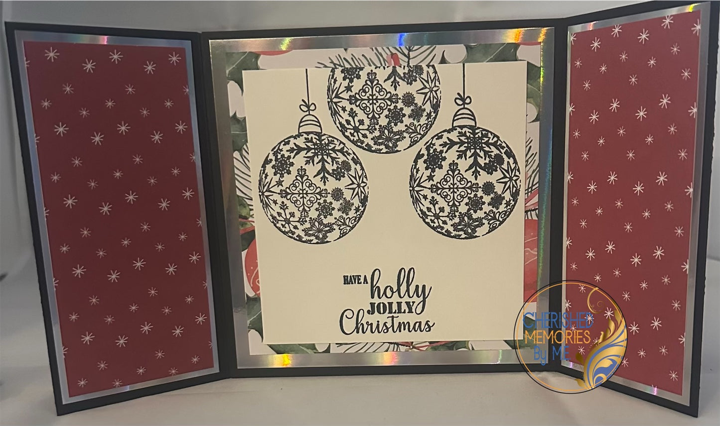 Gatefold Christmas Cards 6x6β