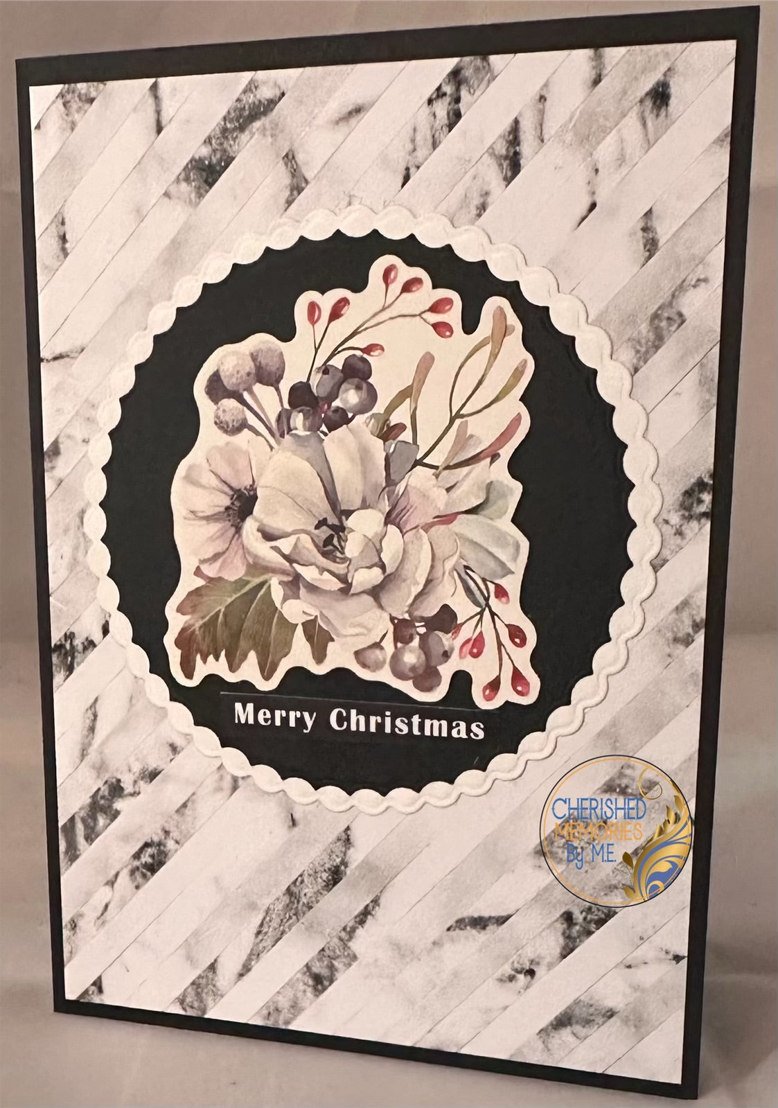 Marble Christmas Cards 5x7” & 6x6”