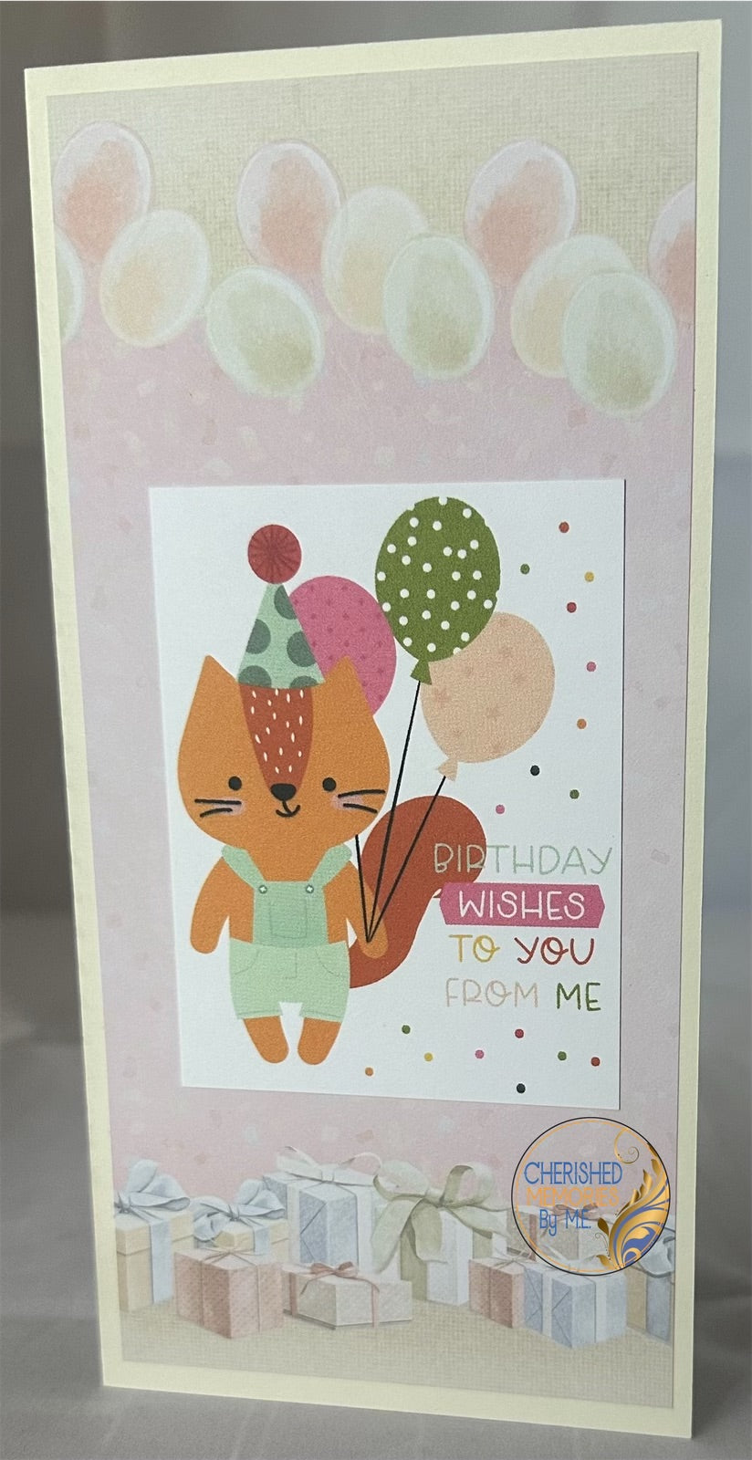 DL Side Folding Birthday Cards 4x8 1/4β