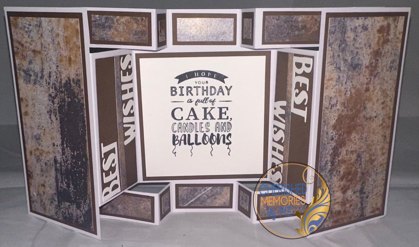 Double Display Birthday Cards 5x7β & 6x6β