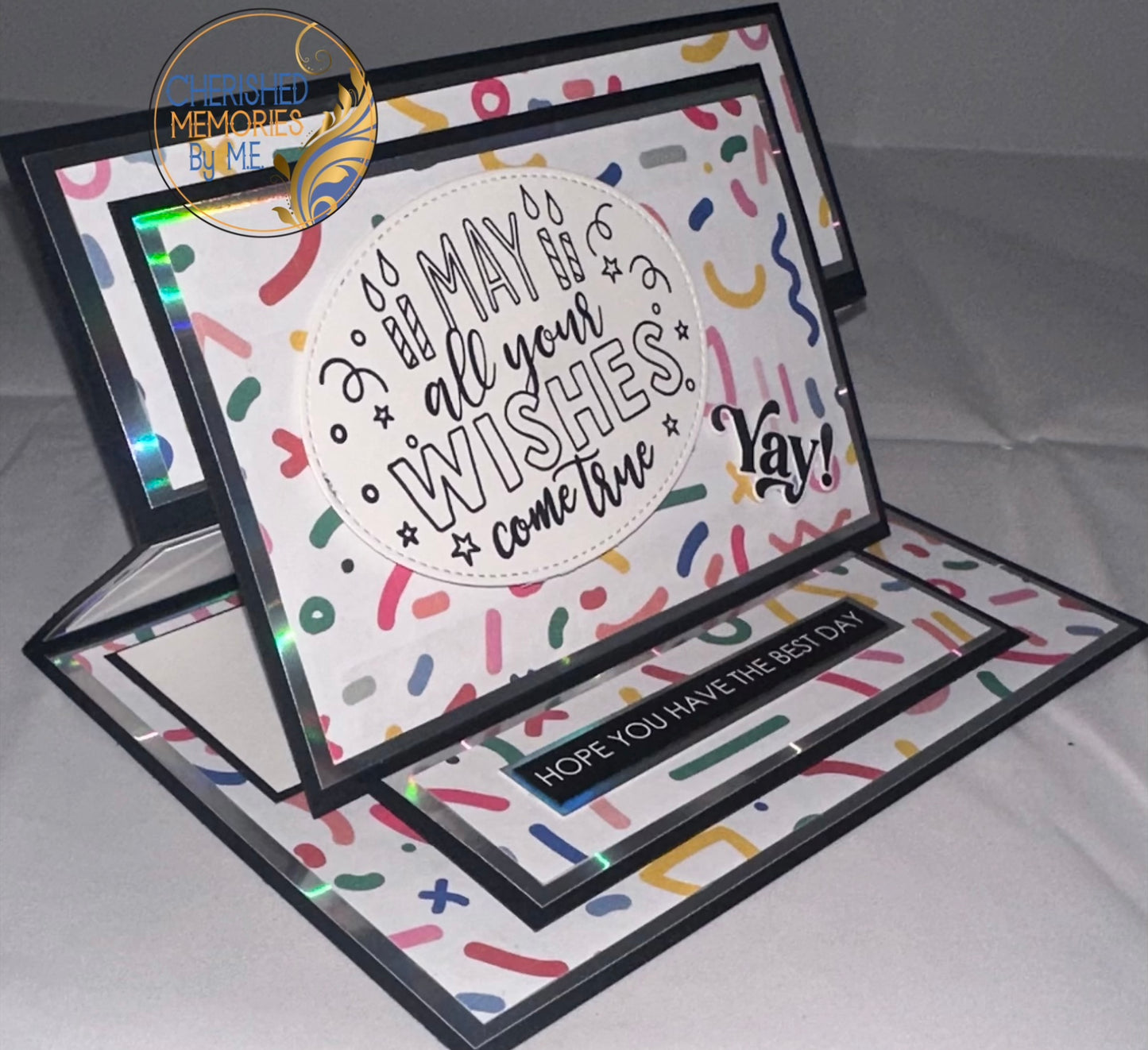Reverse Easel Birthday Cards 5x7β