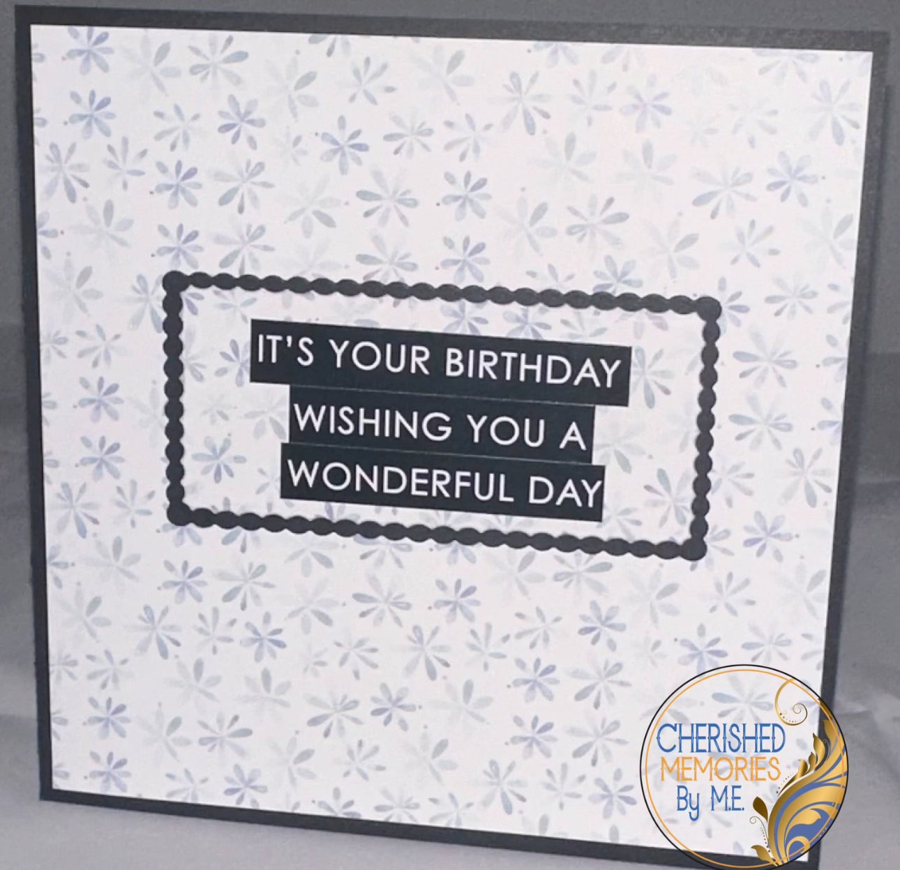 Side Folding Birthday Cards 6x6ā