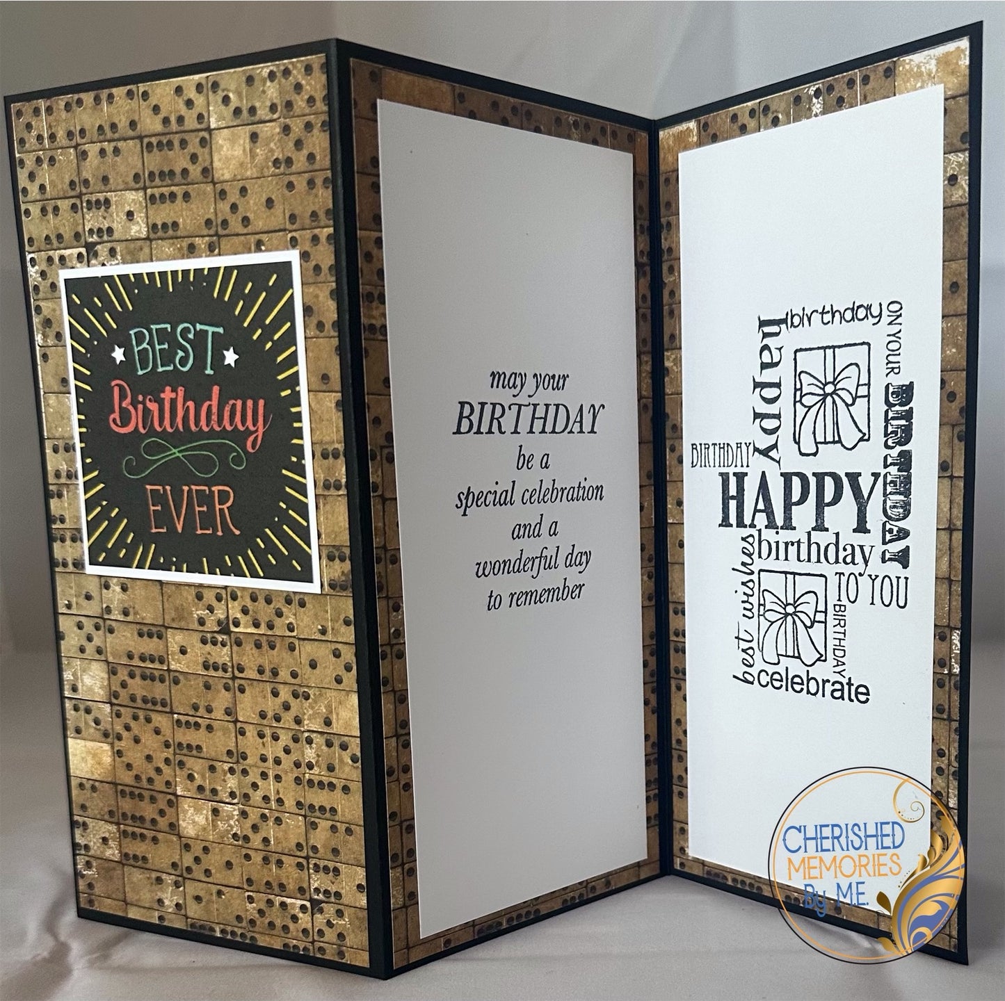 DL Z-Fold Birthday Cards 4x8 1/4β