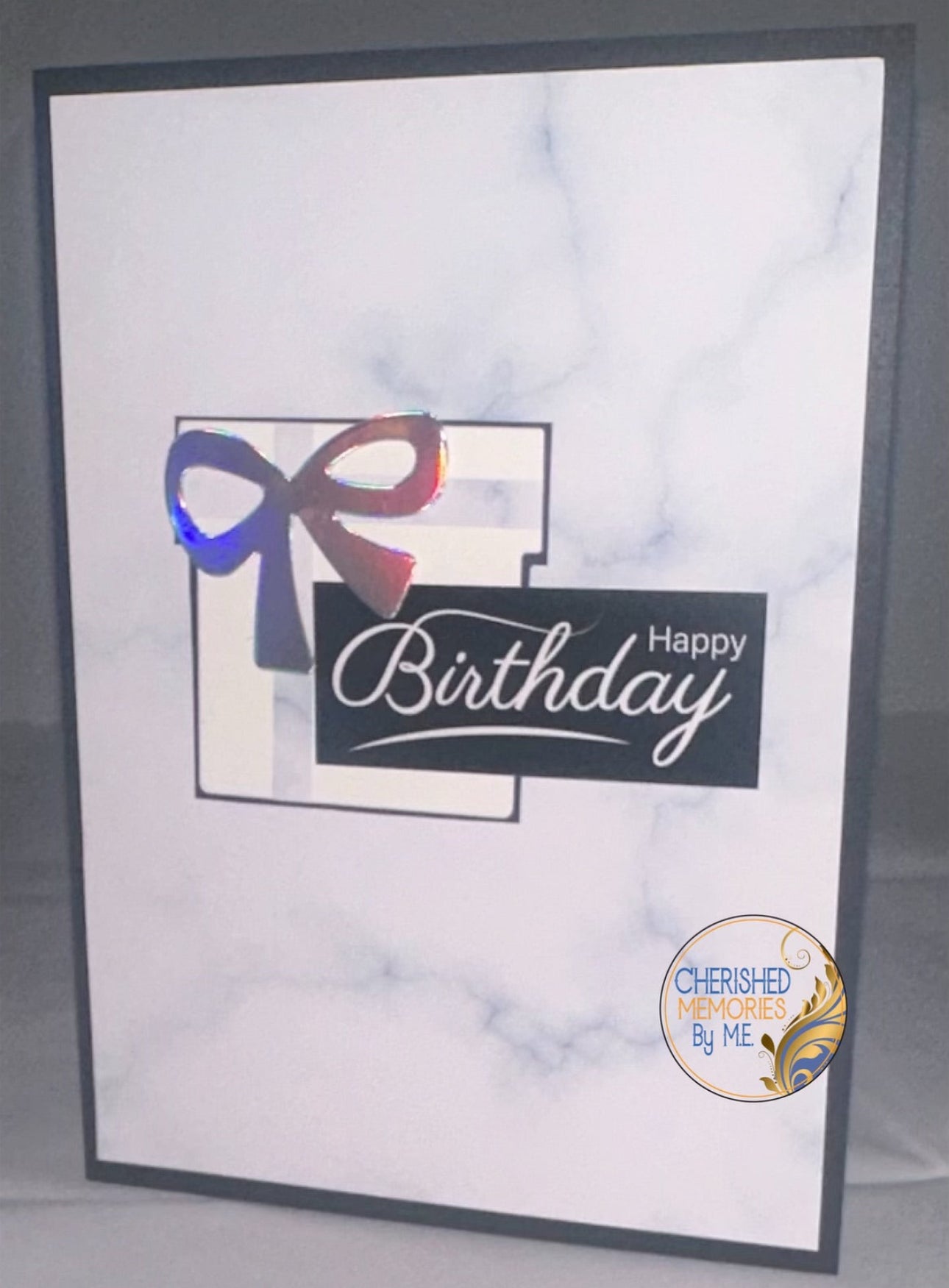 Marble Birthday Cards 6”x6” & 5x7”