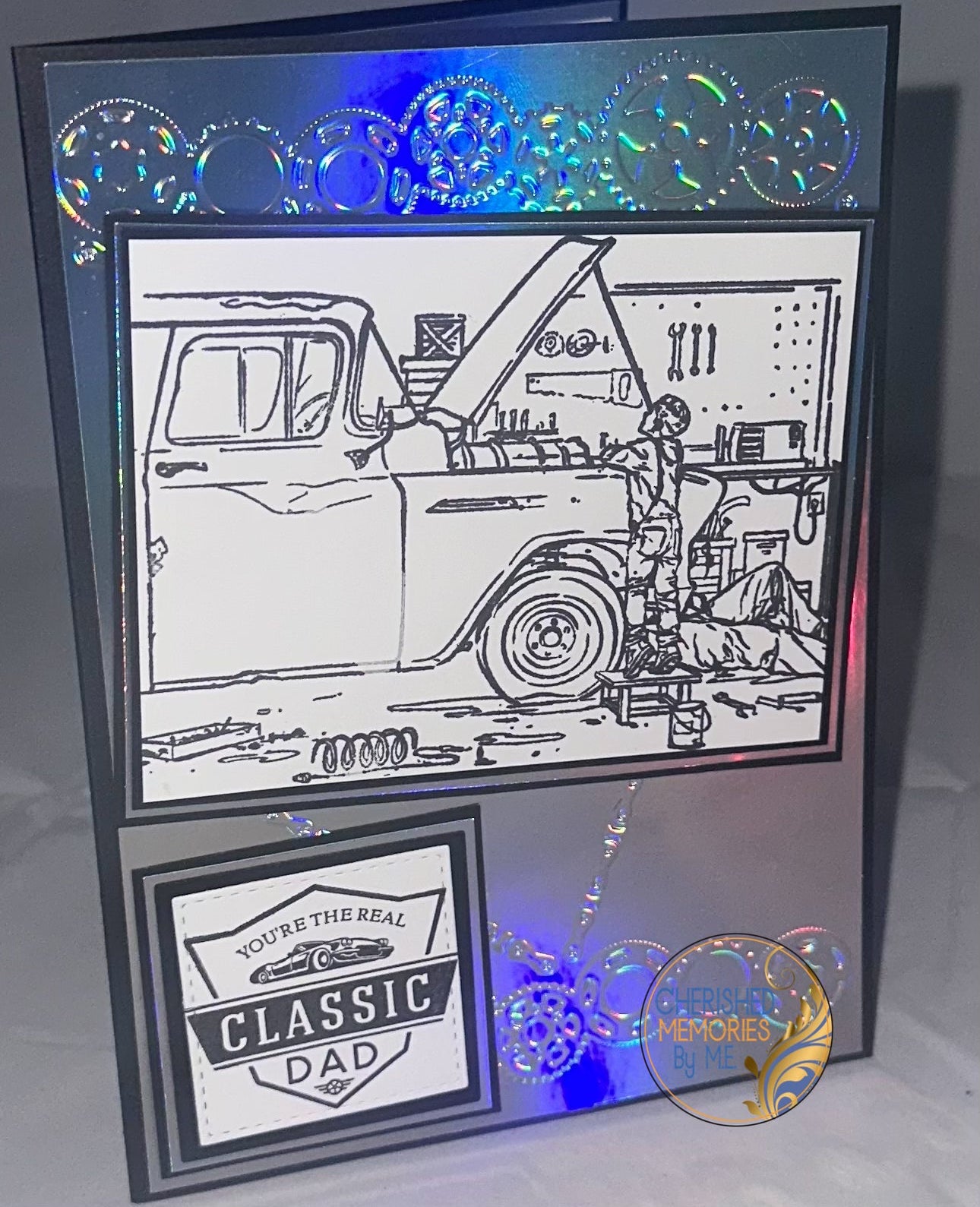 Father’s Day Side Folding cards 5x7”
