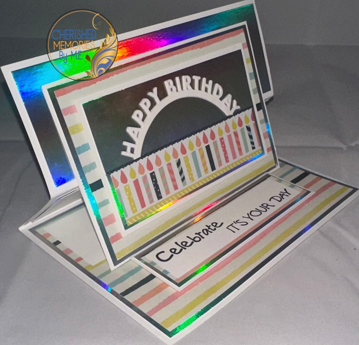 Reverse Easel Birthday Cards 5x7β