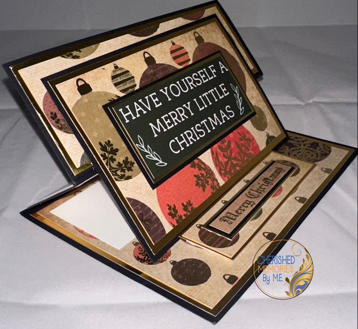 Reverse Easel Christmas Cards 5x7β