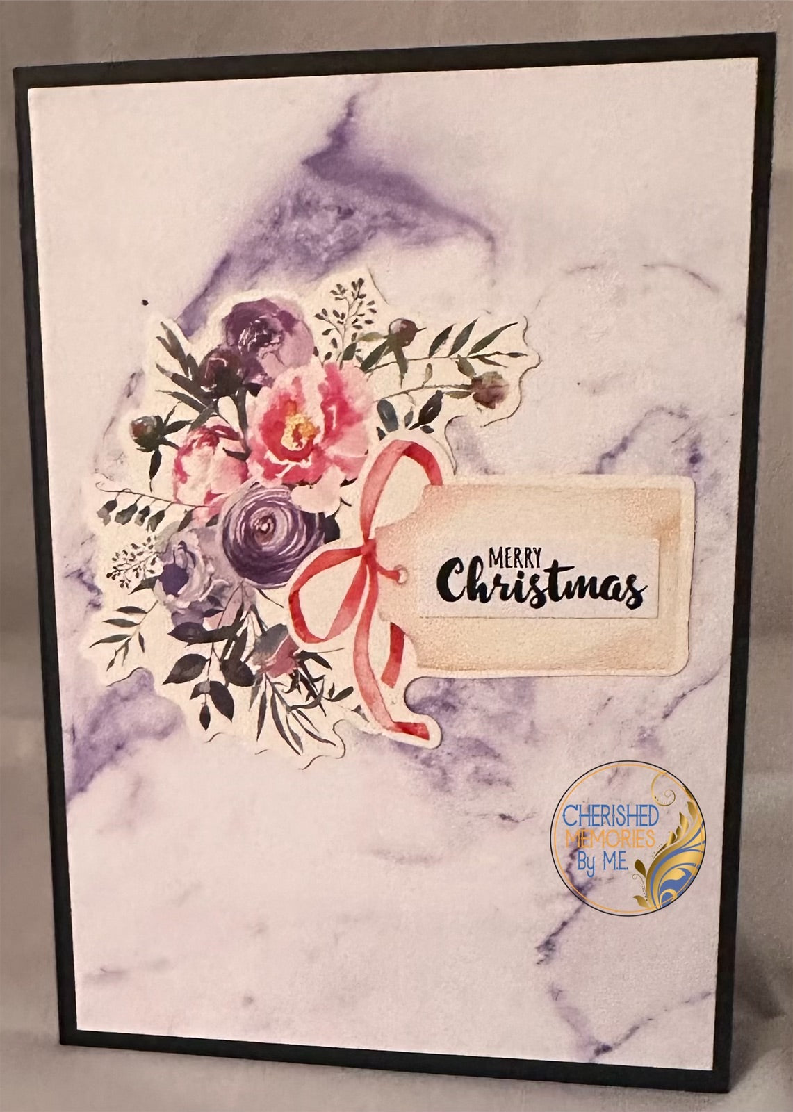 Marble Christmas Cards 5x7” & 6x6”