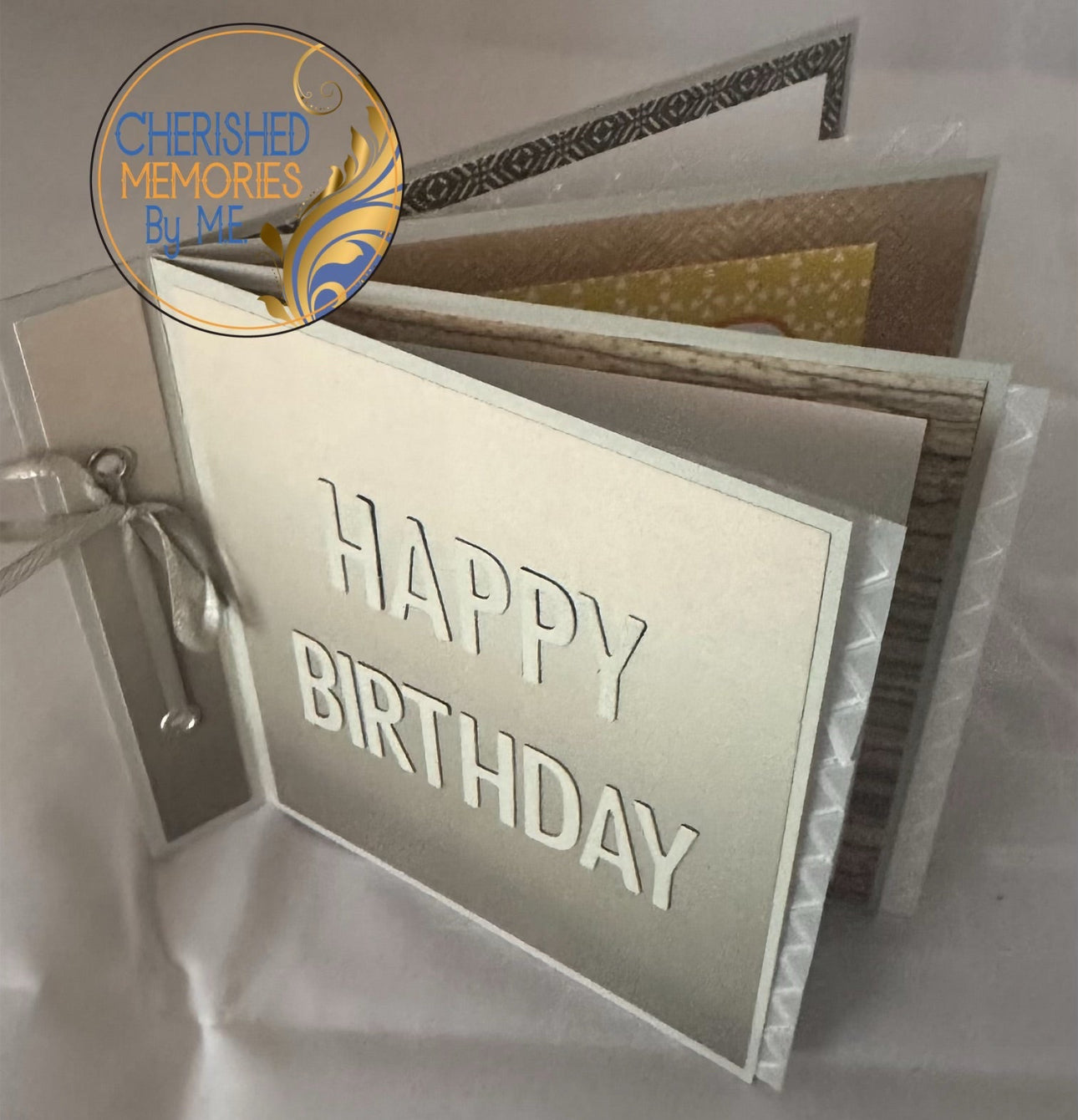 Book Bind Birthday Card 5x7β