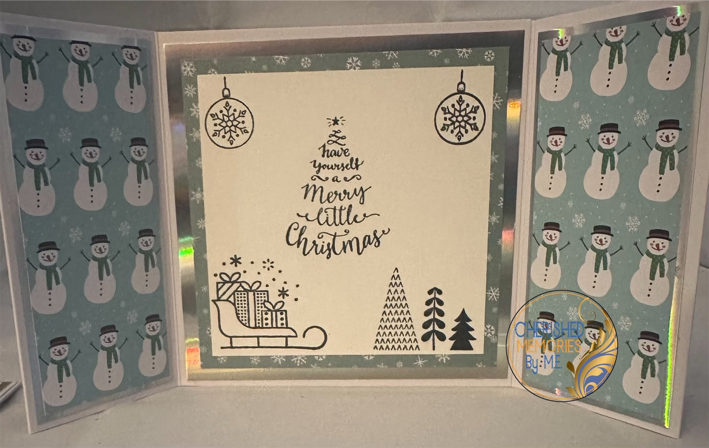 Gatefold Christmas Cards 6x6β