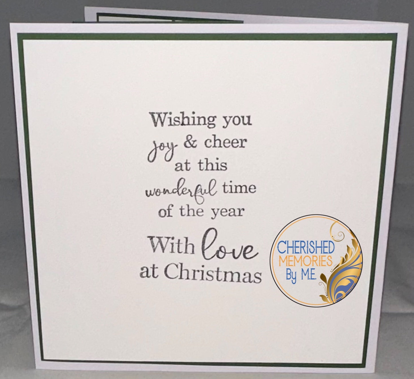 Christmas Pop-Up Book-fold Cards 6x6β