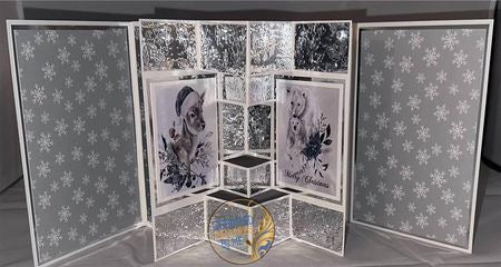 Winged Pop-Out Display Christmas Cards 5”x7”