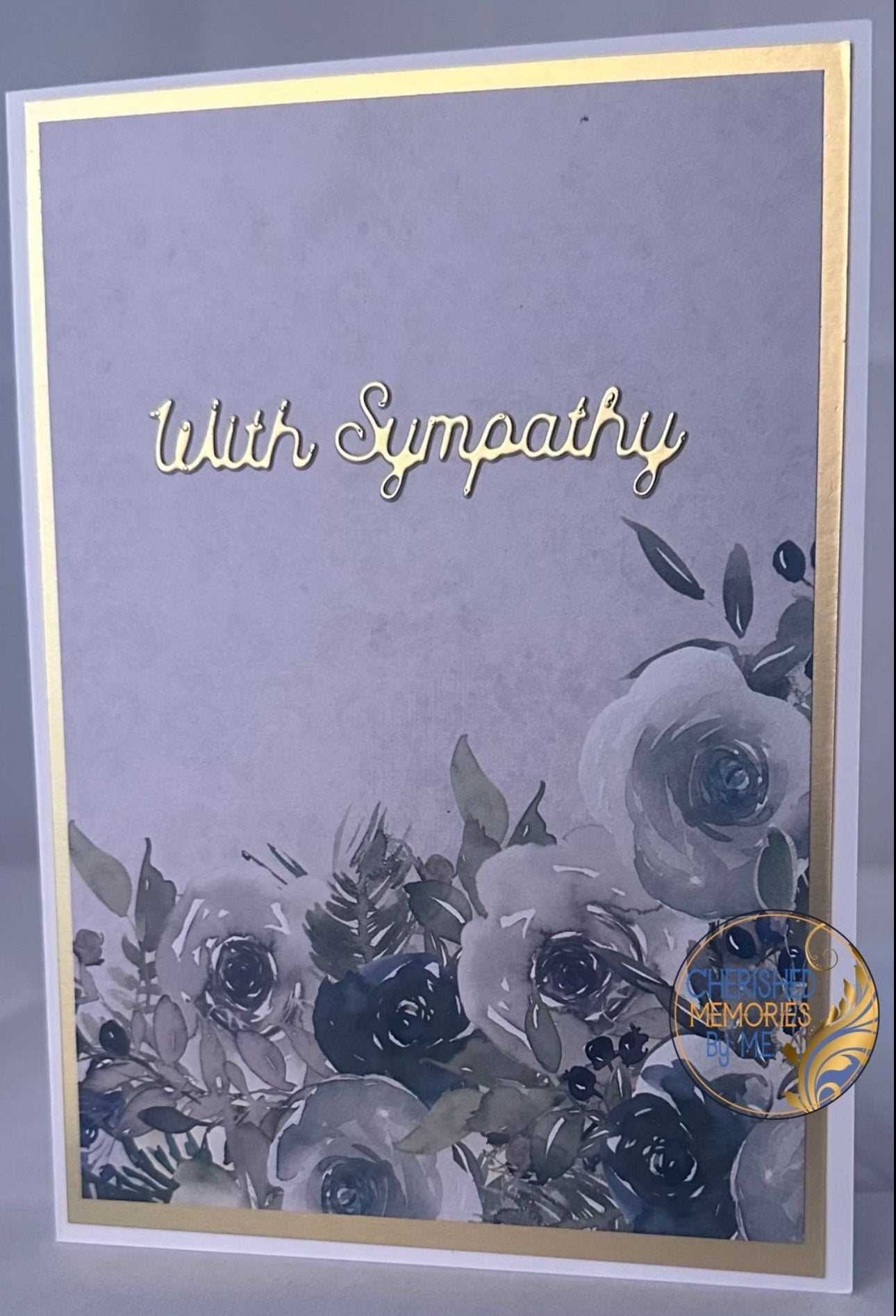 With Sympathy Cards 6x6” & 5x7”