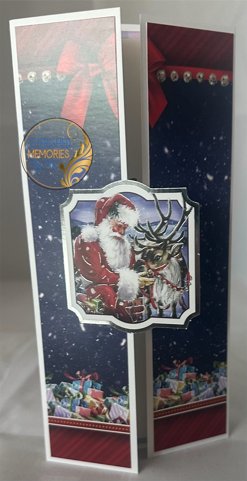 DL Gatefold Christmas Cards 4x8 1/4”