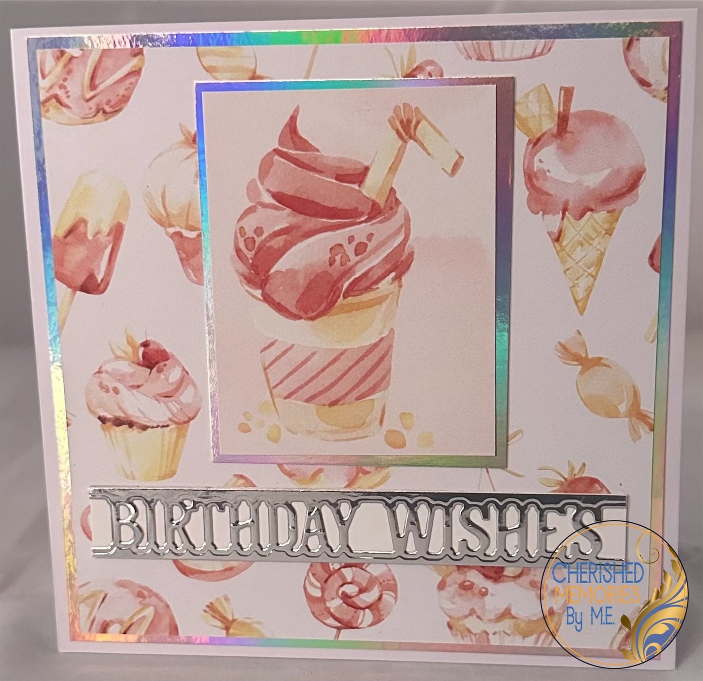 Side Folding Birthday Cards 6x6ā