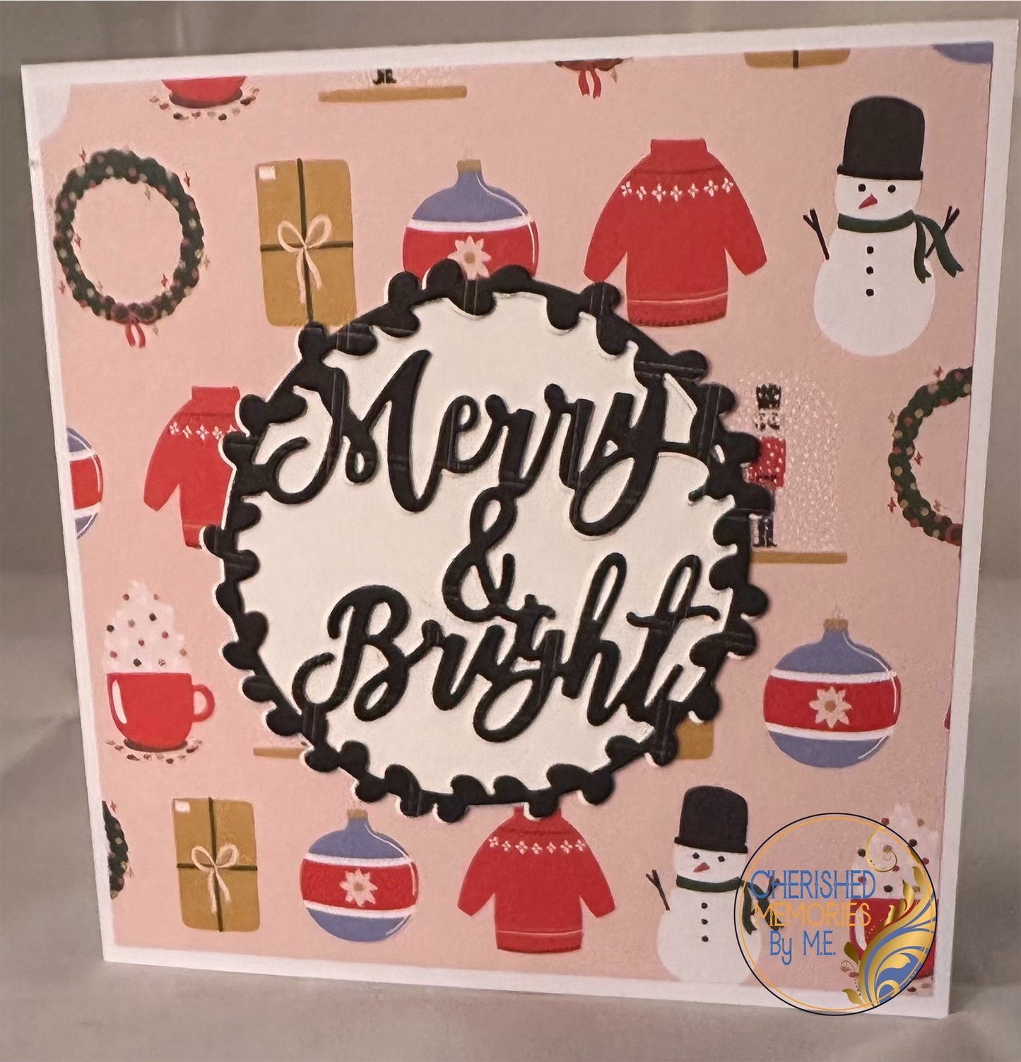 Merry & Bright Christmas Cards 6x6”