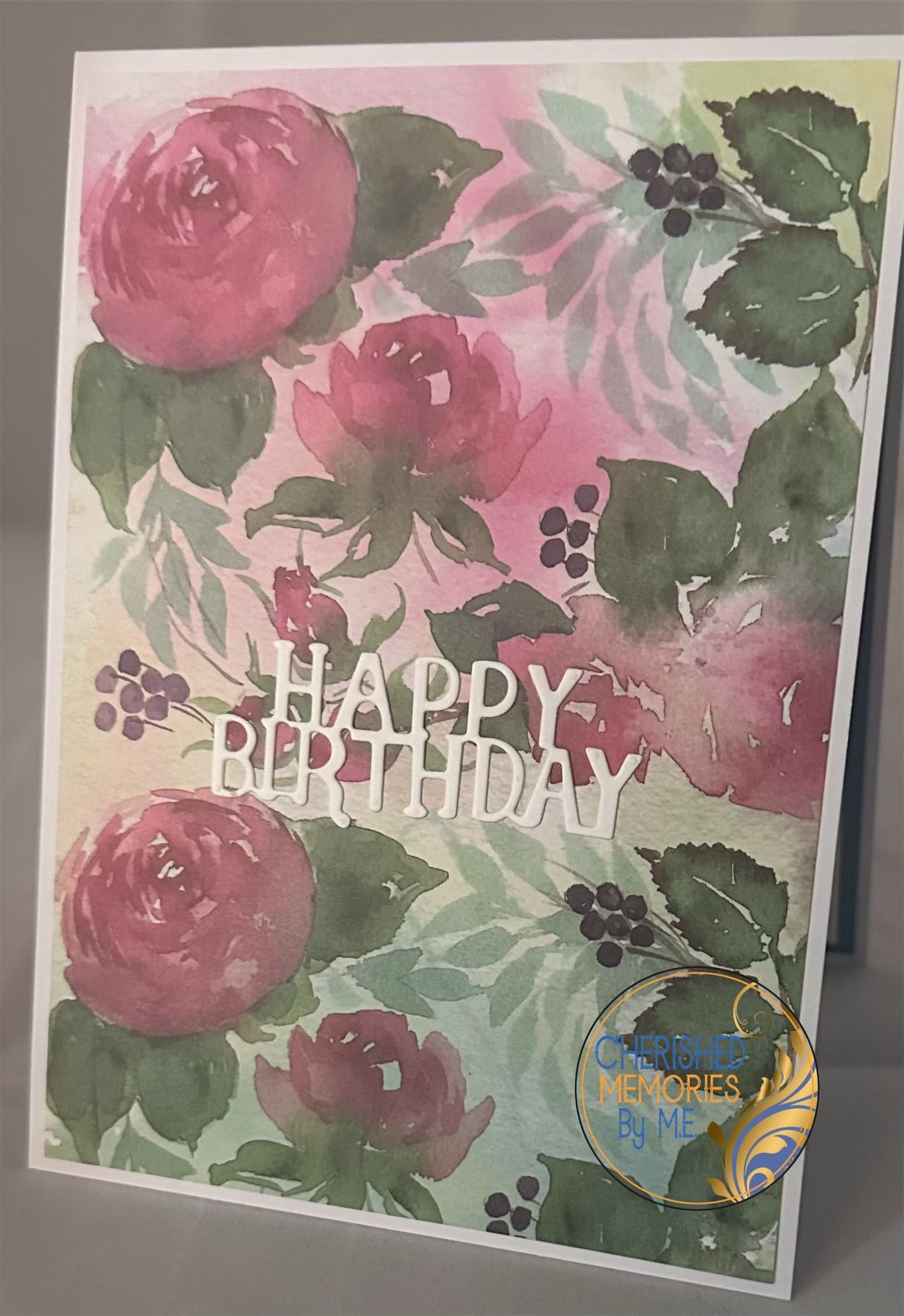 Birthday top fold Cards 5”x7”