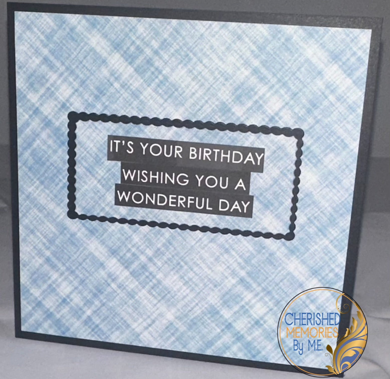 Side Folding Birthday Cards 6x6ā