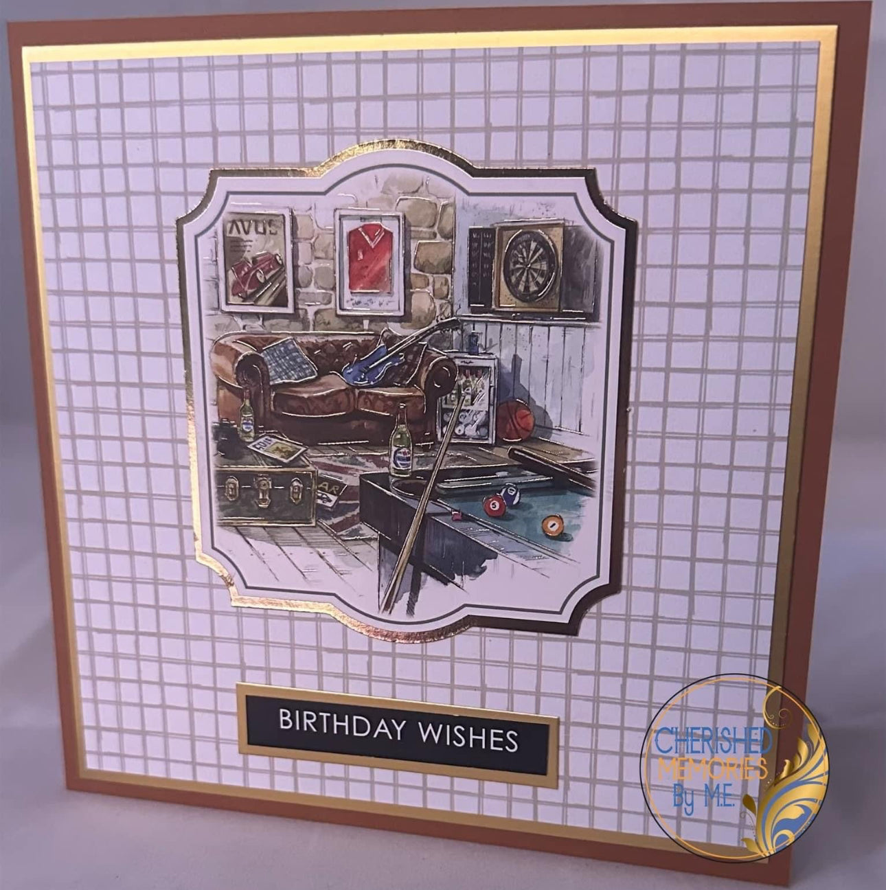 For the Boys Birthday Cards 6βx6β