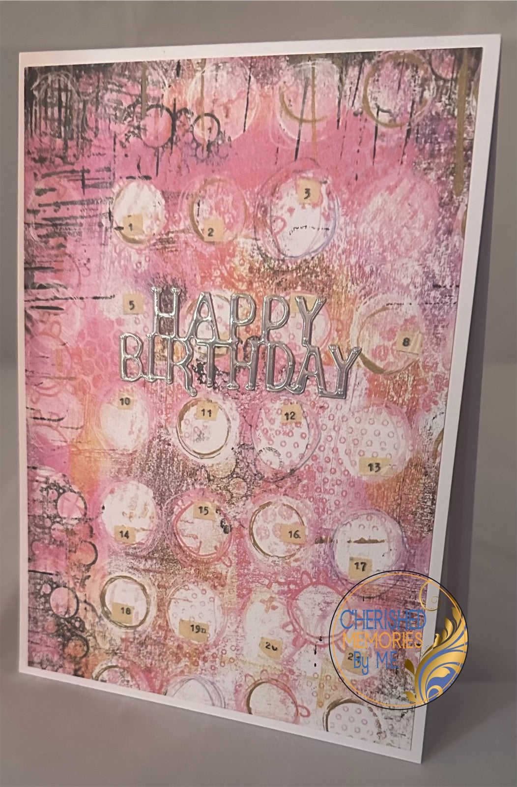 Birthday top fold Cards 5”x7”