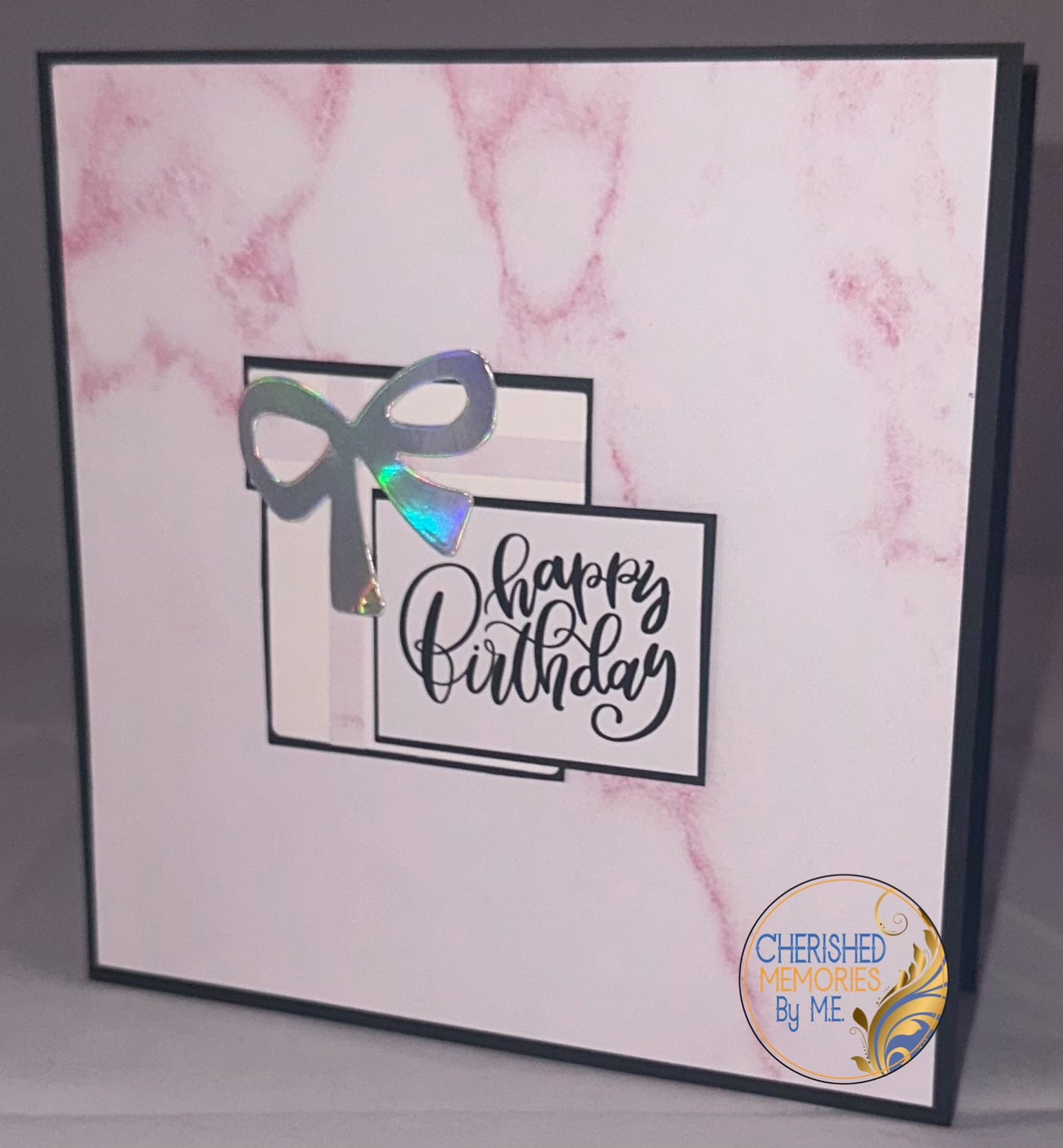Marble Birthday Cards 6”x6” & 5x7”