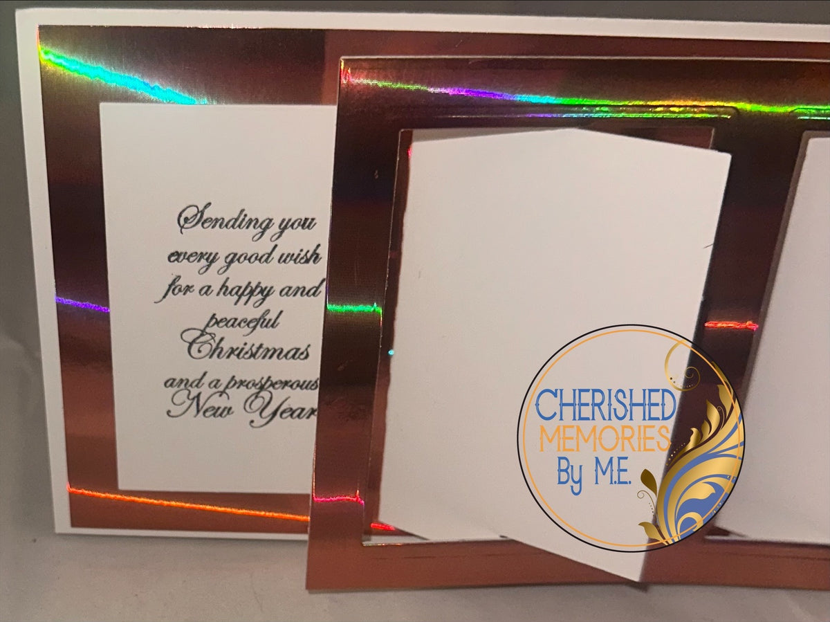 Flip Christmas Cards 5”x7”