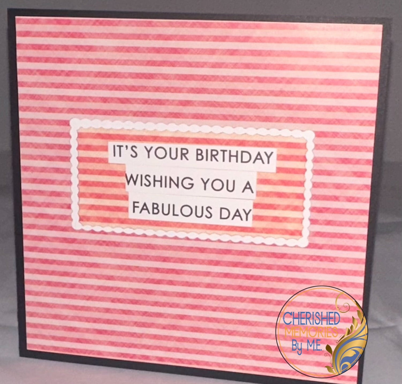 Side Folding Birthday Cards 6x6ā