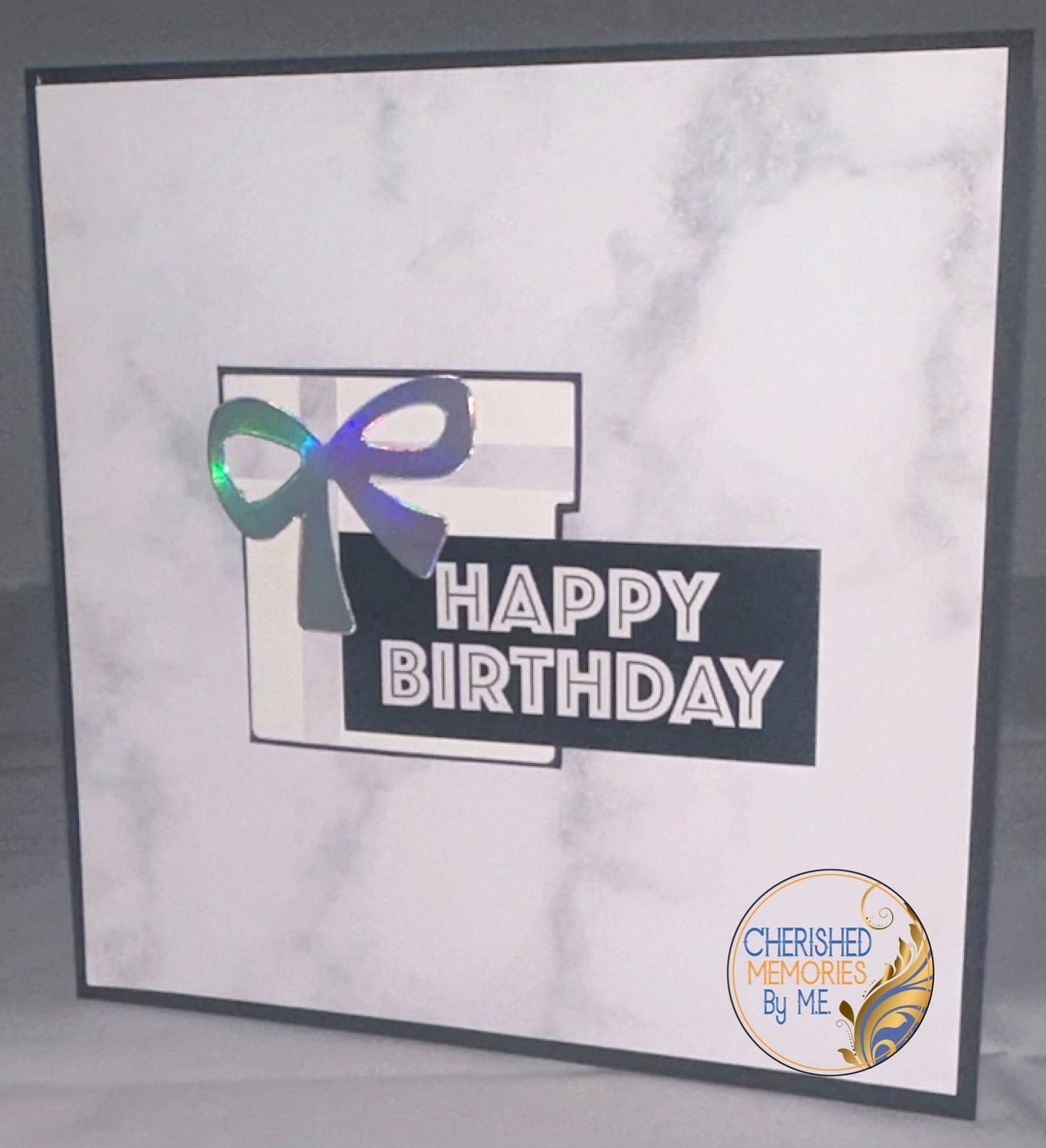 Marble Birthday Cards 6”x6” & 5x7”