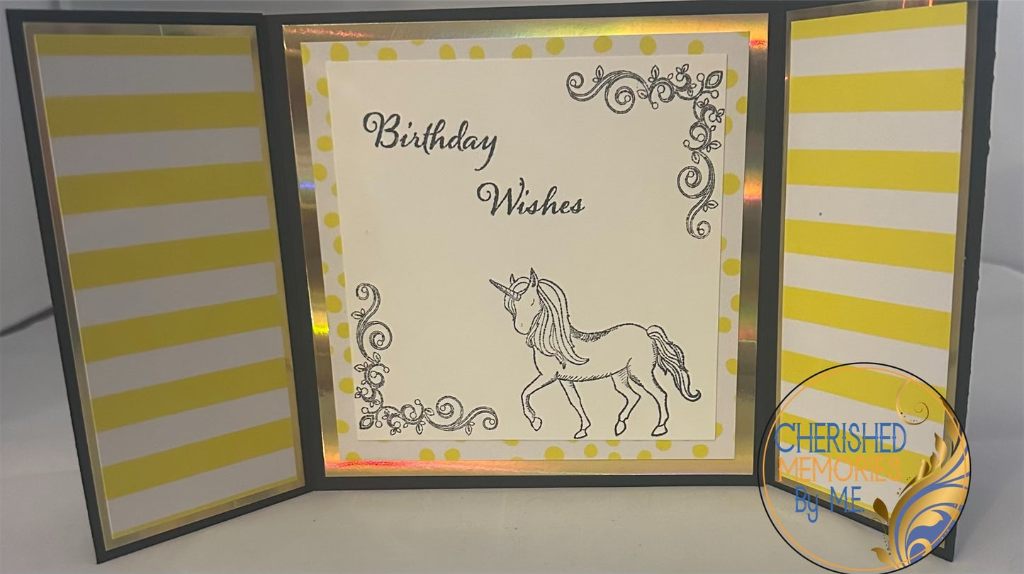 Gatefold Birthday Cards 6x6β