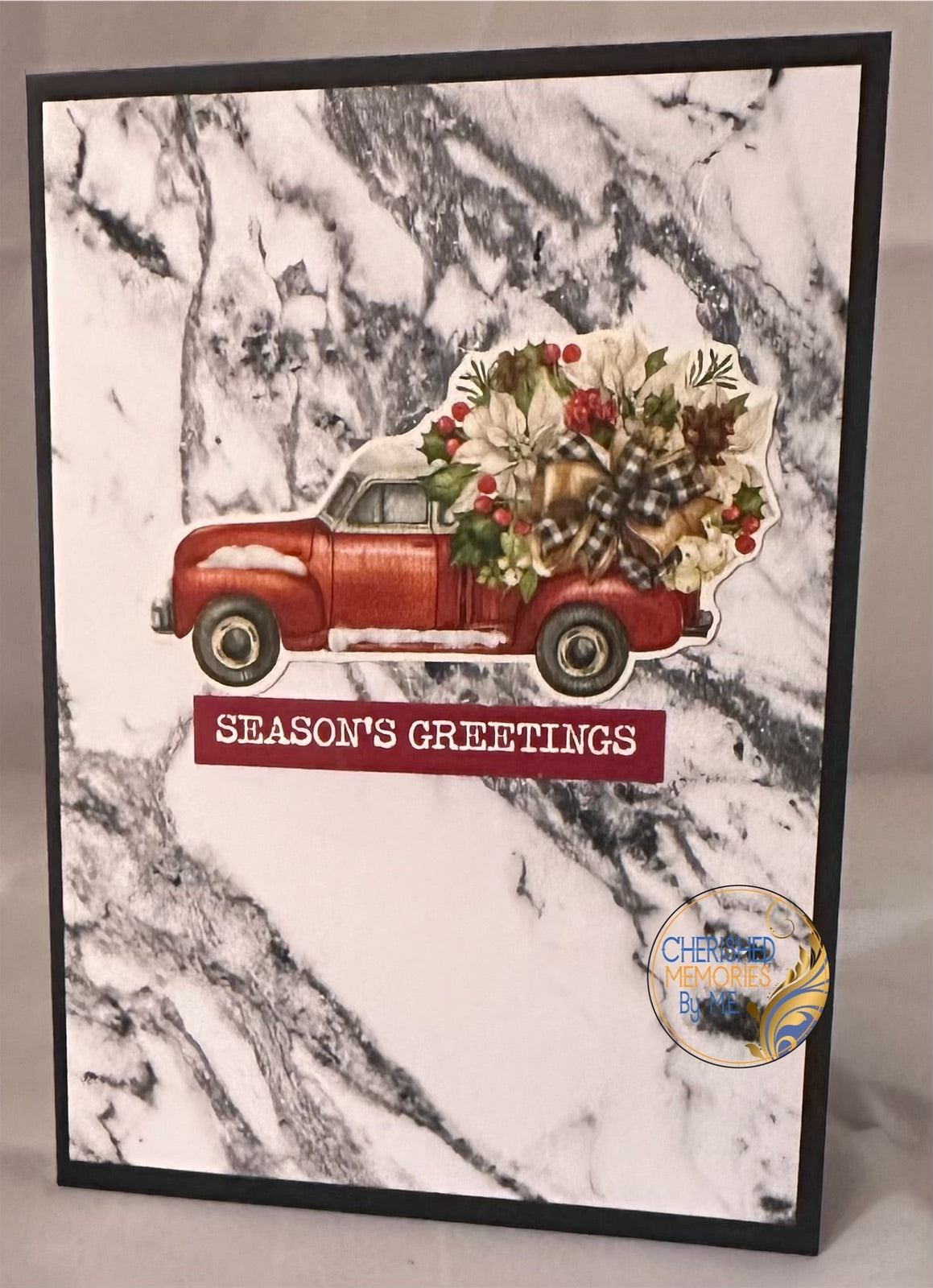 Marble Christmas Cards 5x7” & 6x6”