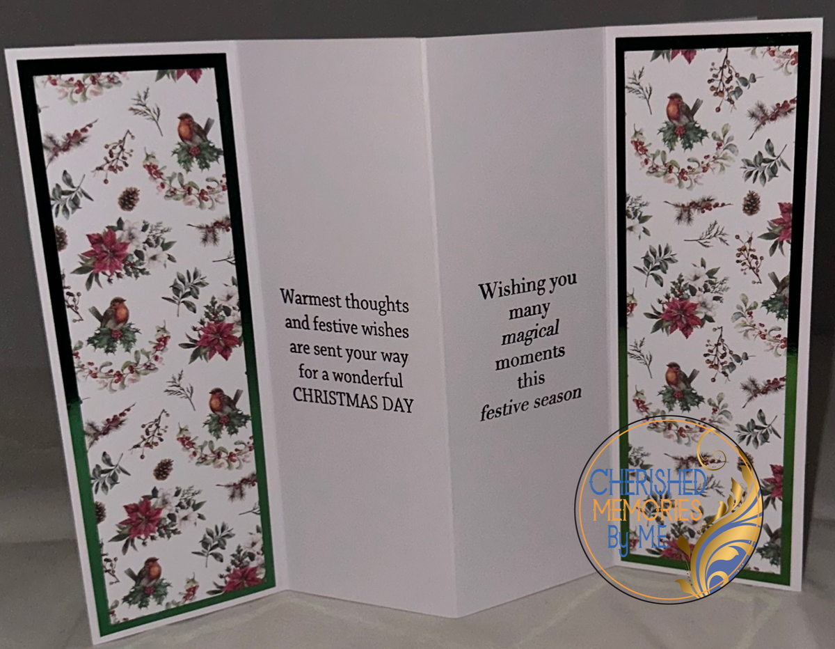 Fancy Fold Christmas Cards 5x7β