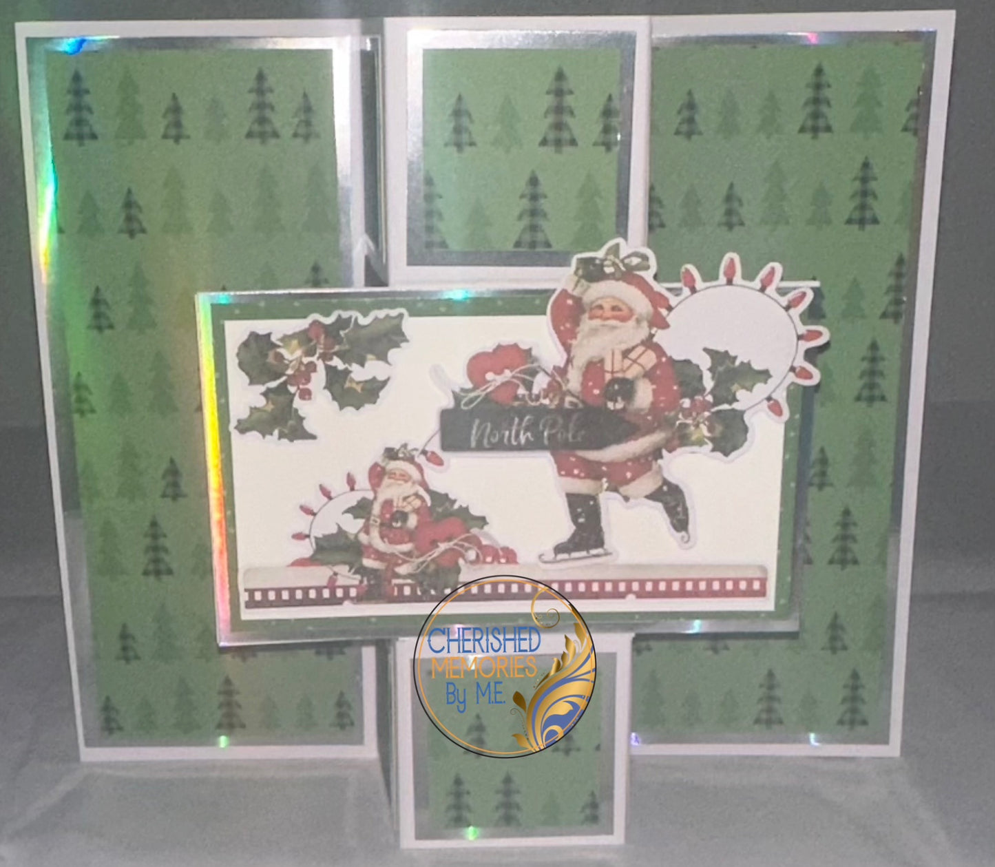 Triple Panel Fold Christmas Cards 5βx7β