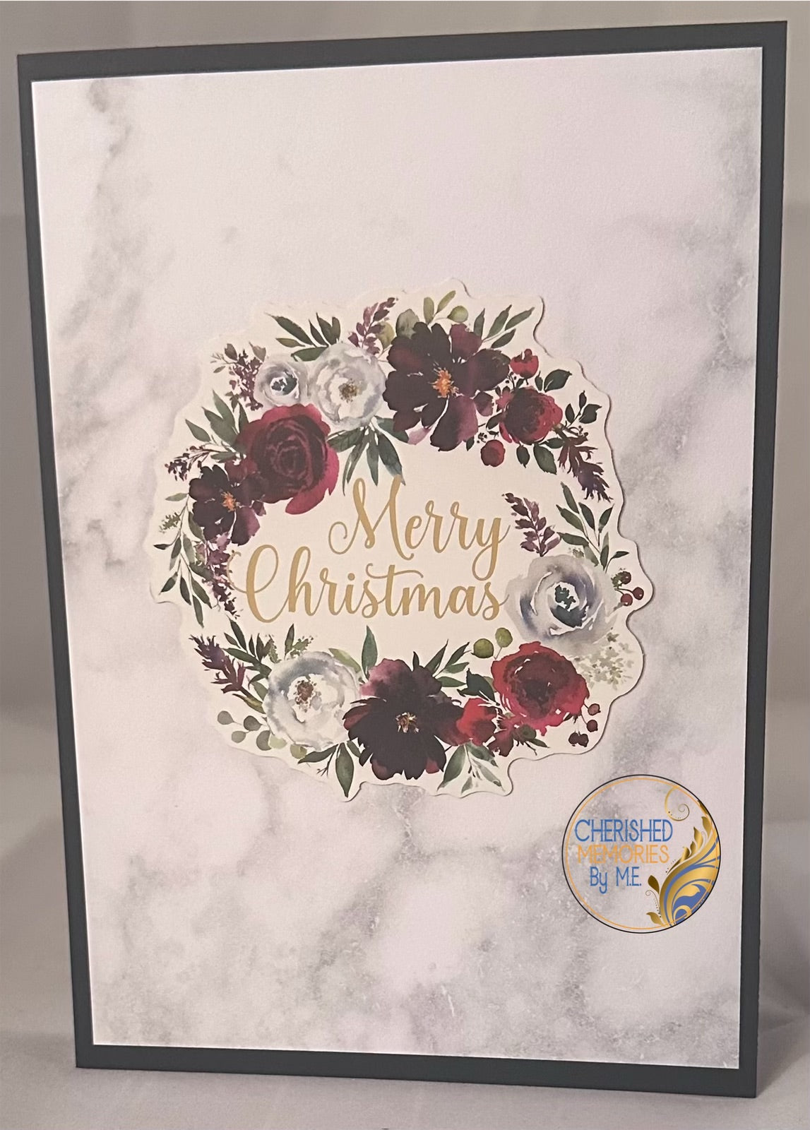 Marble Christmas Cards 5x7” & 6x6”