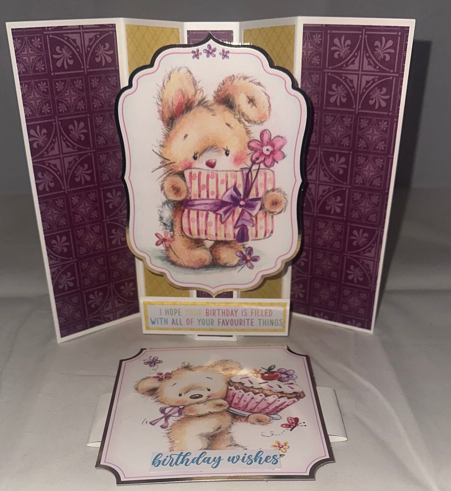 Gatefold Pop-out Birthday Cards 5”x7” & 6x6”