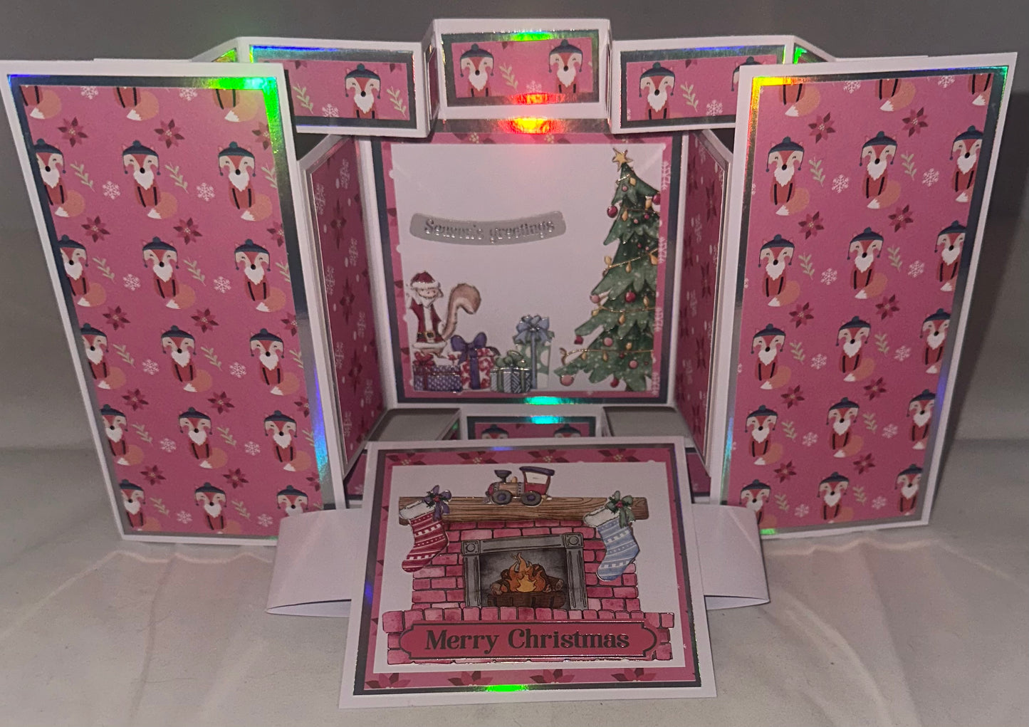 Double Display Christmas Cards 5x7” & 6x6”