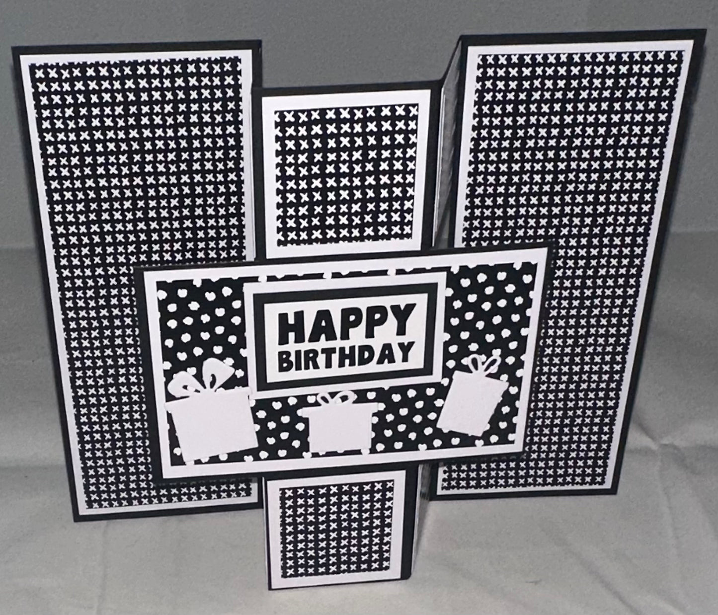 Triple Panel Fold Birthday Cards 5βx7β